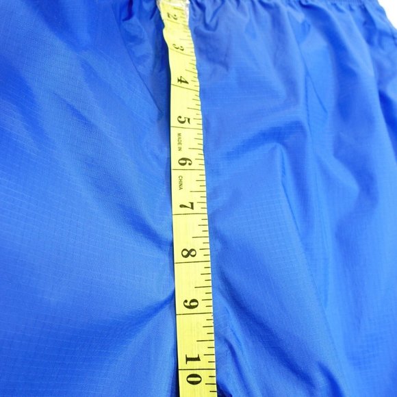 LL BEAN Kids Windbreaker Jogger Pants 10 Blue Nylon Rain Sport Stretch Outdoor - Picture 6 of 11